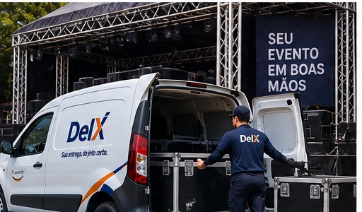 Apoio logístico para eventos — DelX Logística